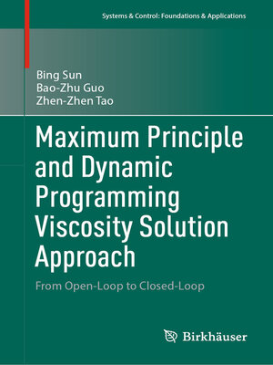 cover image of Maximum Principle and Dynamic Programming Viscosity Solution Approach